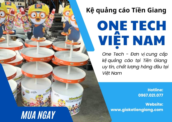 One Tech - Thương hiệu cung cấp kệ quảng cáo uy tín